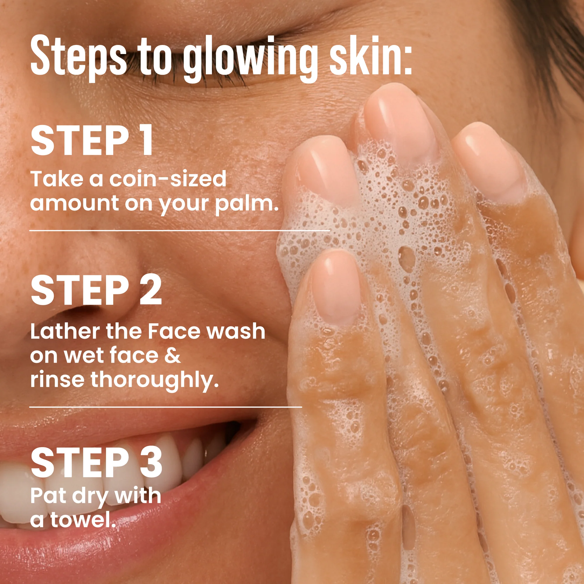 Aloe-Ceramide Face Wash For Dry to Normal Skin - Image 8