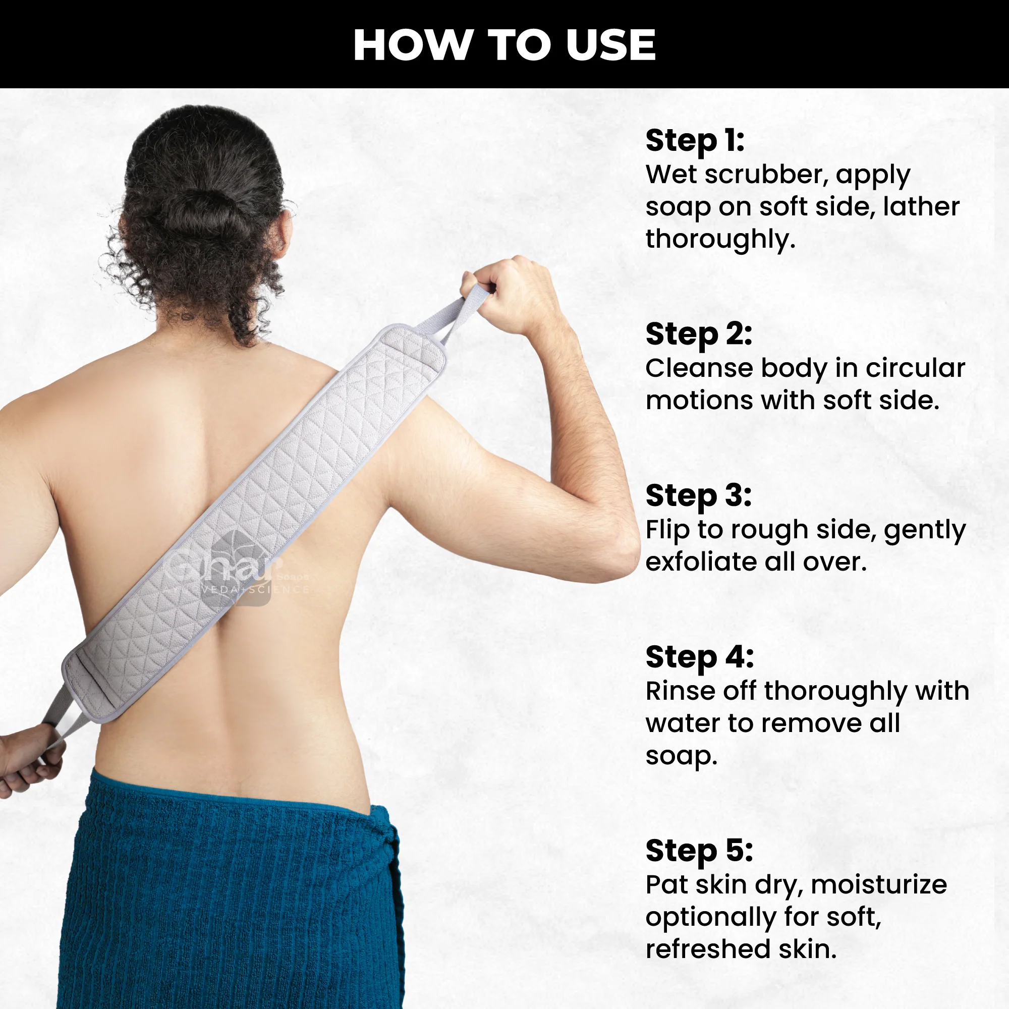Exfoliating Back Scrubber - Image 5