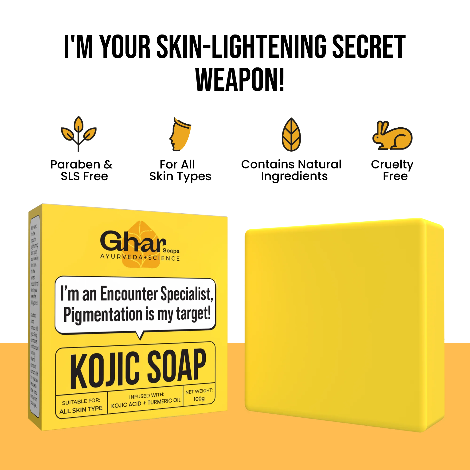 Kojic Acid 2 % Soap with Niacinamide - Image 4