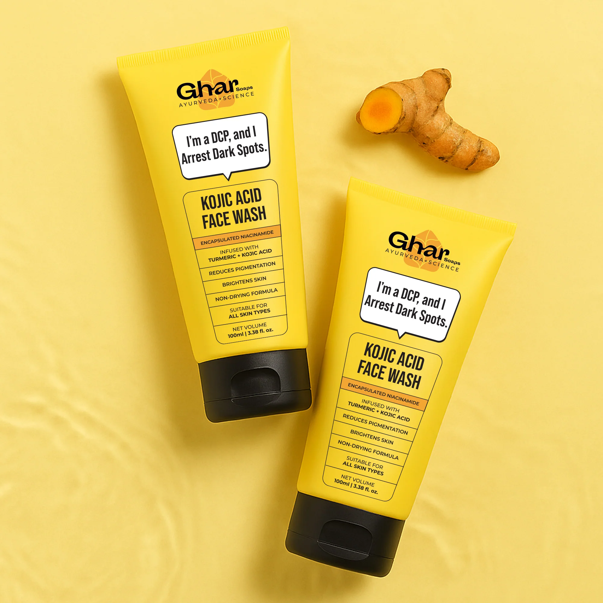 Kojic Acid & Turmeric Face Wash - Image 3
