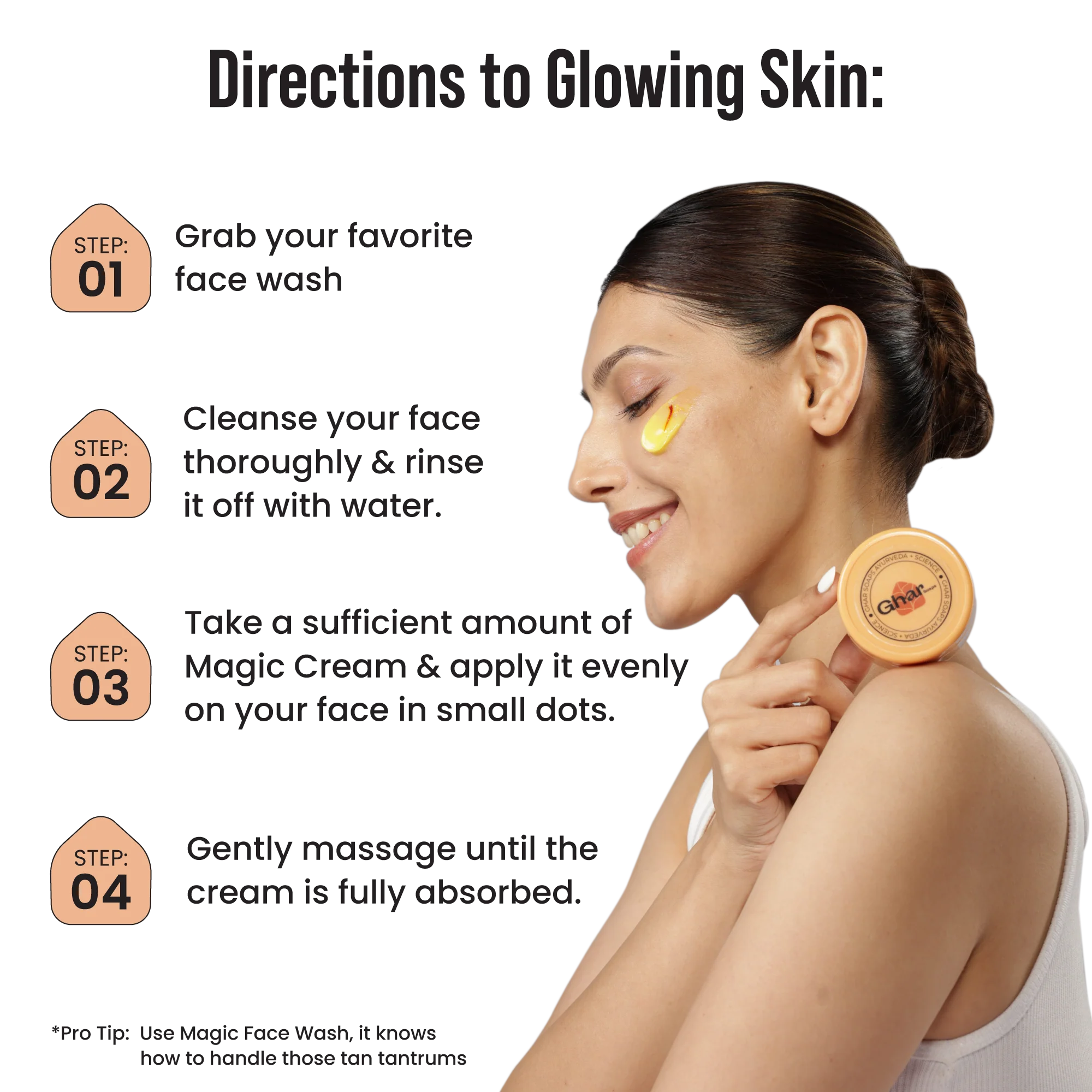 Magic moisturizing Cream for De-Tan & Skin Brightening - Image 4