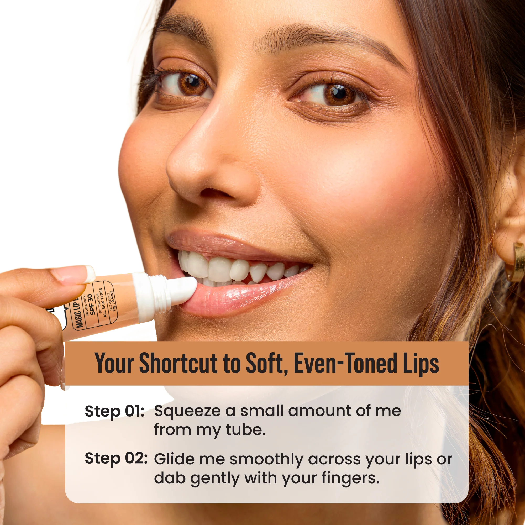 Ghar soaps Lip Brightening Lip Balm - Image 4