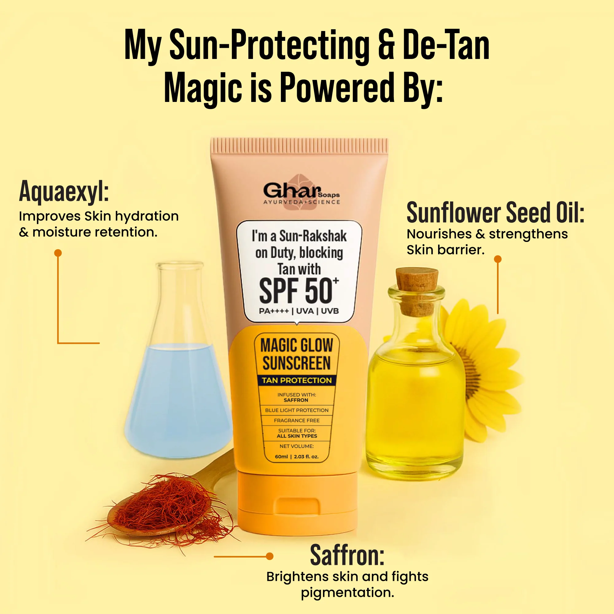 Magic Sunscreen with SPF 50+ & PA++++ - Image 4